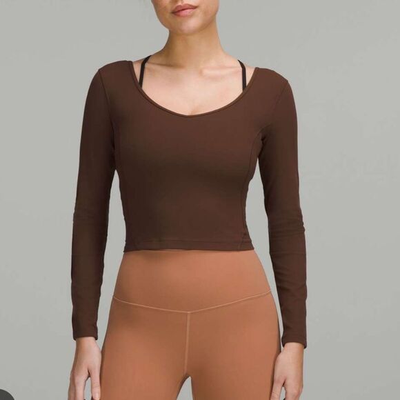 Lululemon Align Long Sleeve Shirt - Java - Picture 1 of 5